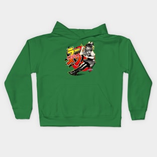 Kushisake-Onna Ramen Kids Hoodie